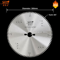 300mm 12Inch 96Teeth TCT Disco Sierra Circular Saw Blade TCG Tooth Panel Saw Blades for Cutting MDF Plywood Chipboard