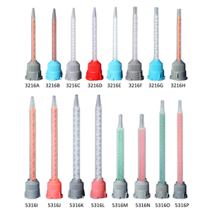 3216 Beyaz Epoksi Karıştırma Nozulu Ucu Statik Karıştırıcı Yapıştırıcı Kartuşları 73MM 16 Elemanlı 50ml B Sistemi için 1:1 2:1 Kartuşlar - Product Image 4