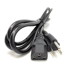 米国標準デスクトップコンピュータPC 1.8M IEC320 0.75mm AC電源コードケーブル - Product Image 4