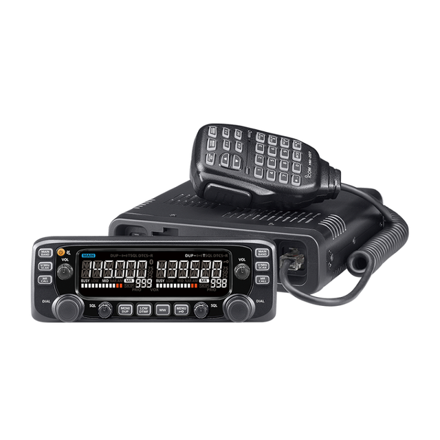 High Power 50W Dual-Band Analog Car for Radio for ICOM IC-2730A with Air Band Feature for Outdoor Walkie Talkie Use
