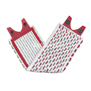 Almohadilla de mopa plana para limpieza de suelos de tela de microfibra apta para Viledas Ultramax XL, mopa giratoria plana reutilizable lavable, accesorios de <span class=keywords><strong>trapo</strong></span> - Product Image 4