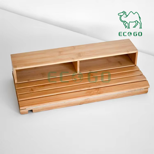 Support <span class=keywords><strong>de</strong></span> télécommande <span class=keywords><strong>de</strong></span> table <span class=keywords><strong>amovible</strong></span>, porte-gobelet mobile, <span class=keywords><strong>plateau</strong></span> <span class=keywords><strong>de</strong></span> <span class=keywords><strong>canapé</strong></span> en bambou avec boîte <span class=keywords><strong>de</strong></span> rangement - Product Image 4