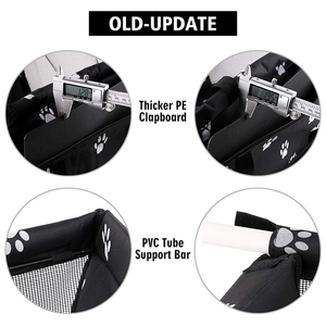 Asiento Elevador Portátil y Transpirable para Perros con Cinturón de Seguridad para Viajes - Product Image 3