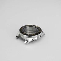 Boîtier de montre de plongée lumineux 7750 44 mm 43 mm en acier inoxydable 300 m