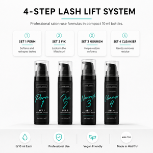 Kit Professionale Vegano per <span class=keywords><strong>Laminazione</strong></span> Sopracciglia e Lifting <span class=keywords><strong>Ciglia</strong></span> Fai-da-Te, <span class=keywords><strong>Set</strong></span> Semi-Permanente per Permanente <span class=keywords><strong>Ciglia</strong></span> con Tinta - Product Image 2
