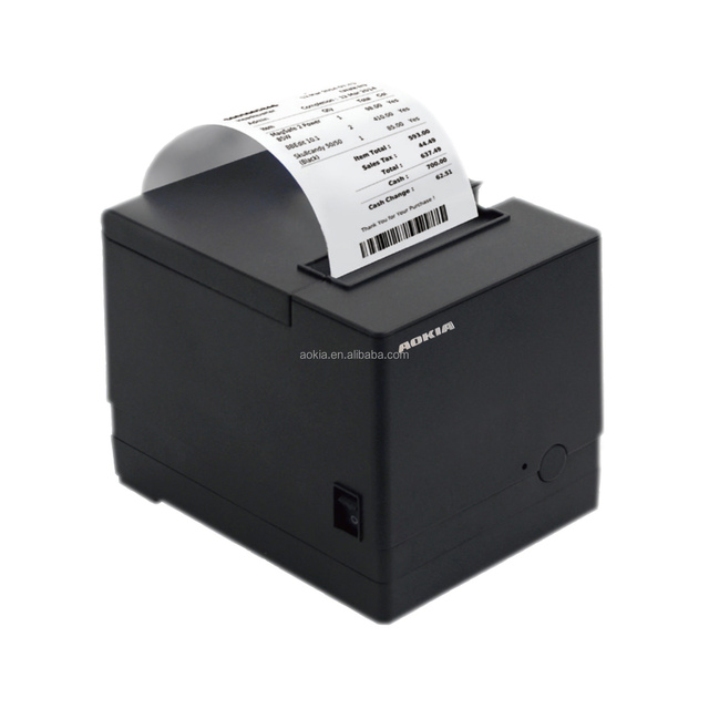 AK-3180 80mm Thermal Receipt Printer POS Printer USB/USB+LAN/BT/WiFi POS System