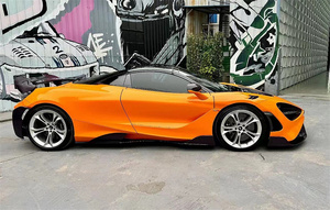 Kit de cuerpo de fibra de carbono estilo <span class=keywords><strong>765LT</strong></span> para <span class=keywords><strong>Mclaren</strong></span> 720S mejorado <span class=keywords><strong>765LT</strong></span> parachoques delantero parachoques trasero alerón trasero guardabarros tubo de escape - Product Image 5