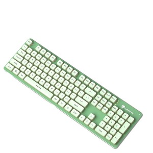 Wired Membrane Keyboard Suspended 104 Keys Silent Keyboard For Gaming And Office Computer Peripherals Wholesale - Product Image 1