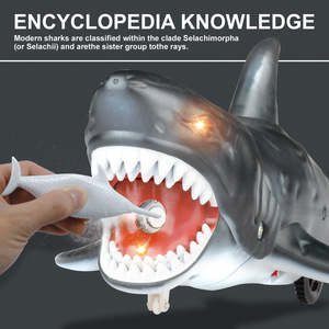 Lucky Toys Télécommande RC <span class=keywords><strong>Requin</strong></span> <span class=keywords><strong>Jouet</strong></span> <span class=keywords><strong>Robot</strong></span> avec Fonction de Pulvérisation Télécommande Animal Trick Simulation Modèle Cadeau - Product Image 2