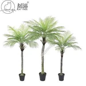 Nouveau style faux arbres tropicaux Réaliste grande plante de simulation palmier artificiel pour la décoration de bonsaï