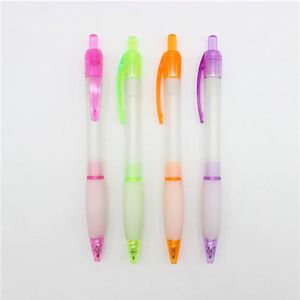 Cheapest Cute Plastic ABS Ballpoint <b>Pen</b> With Soft Rubber Grip Custom Printing Personal Logo for Student Gift - Product Image 6