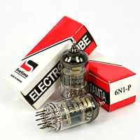 Tube à vide 6N1-P, composant audio électronique, tube préamplificateur à double triode 9 broches, compatible 6DJ8 pour amplificateur de casque HiFi