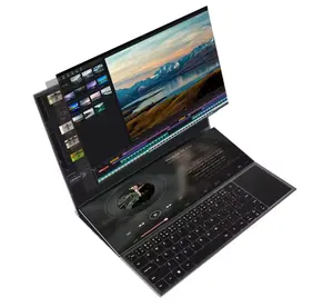 触摸屏大双屏16英寸7英寸笔记本电脑业务英特尔I7 I9第10代处理器8GB内存256GB固态硬盘笔记本电脑