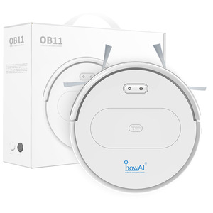 BowAi Ob11 Robotic Vacuum Cleaner With Gyroscope Navigation And 3 In 1 Sweeping Vacuuming Mopping Functionality - Product Image 1