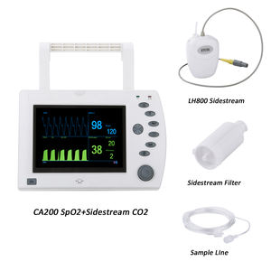 Портативный 7-дюймовый Ветеринарный монитор жизненно важных функций, многопараметрический монитор капнографии для собак для <span class=keywords><strong>ICU</strong></span> и больниц - Product Image 2