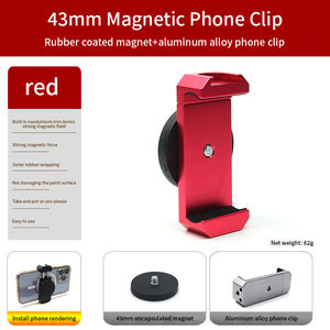 Support magnétique à ventouse pour Smartphone Support de téléphone portable Support de salle de bain Gym Photographie de rue - Product Image 5