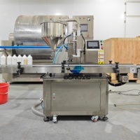 Machines de remplissage hautement efficaces, machine de remplissage automatique d'eau en bouteille, machine de remplissage de savon liquide et de détergent
