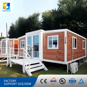 Double Wing Expandable Modular Container <b>House</b> with Sandwich Panels for Fast Installation Eco-Friendly Villa Living Space - Product Image 1