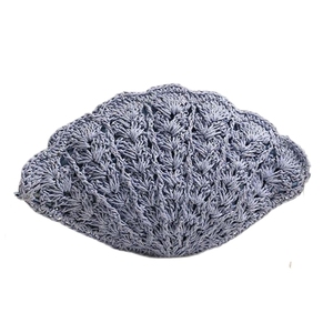 Women <b>Cute</b> Shell Weaving Handbag Hollowed Zippered Crossbody Bag Fashion Clutch <b>Purse</b> for Beach Daily Life Party - Product Image 3