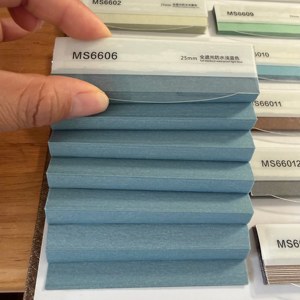 [Uniquement en tissu] Tissu pour stores plissés alvéolés ultra modernes à isolation <span class=keywords><strong>thermique</strong></span> pour fenêtre - Product Image 5