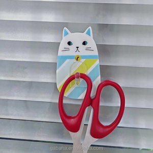 Màu Sắc Logo In Ấn Tường Dính Móc Chủ Cho Văn Phòng Nhà Bếp Lưu Trữ Dính Nhựa Mới Lạ Mèo Động Vật Móc - Product Image 4