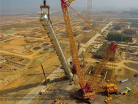 Grue sur chenilles RC XGC800 de 800 tonnes à haute performance, modèle jouet, avec boîte de vitesses, équipement de construction de marque de premier plan, vente chaude en Chine