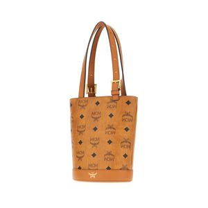 Bolso realizado en piel sintética caracterizado por el estampado Visetos en toda la superficie y el estampado Laurel en la parte delantera. -Sintetizador - Product Image 2