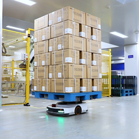 Robot de Navegación Autónoma AMR para Logística de Almacenes Inteligentes, para Transporte de Materiales