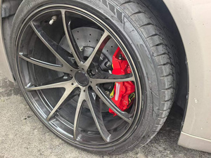ชุดเบรก <span class=keywords><strong>Brembo</strong></span> GT6 สำหรับ BMW ซีรีส์ 7 รุ่น G11 G12 G70 อัพเกรดคาลิปเปอร์ 6 ลูกสูบ พร้อมจานเบรกเซรามิกคาร์บอนขนาด 400 มม. - Product Image 2