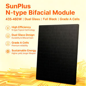 Panneau solaire monocristallin SUNPLUS 405W avec 22,5 % d'efficacité, cadre en aluminium, cellules de 210 mm pour les maisons, stock US - Product Image 3