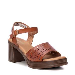 Sandalo con Tacco da Donna Refresh in Pelle 172523 con Plateau e Cinturino alla Caviglia - Product Image 2