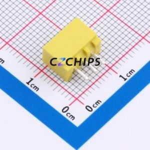 ZX-HA2.54-3PZZ-Y Wire-to-Board Pin Header Through hole Component (THT),P=2.5mm Connector 1x3P 2.5mm Through Hole XHB - Product Image 2