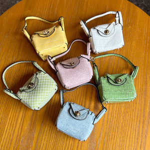 Faible MOQ Mini sac Evelyn en PU, accessoires, pendentifs, boucles d'oreilles, porte-monnaie pour <span class=keywords><strong>femme</strong></span>, produit phare en direct - Product Image 6