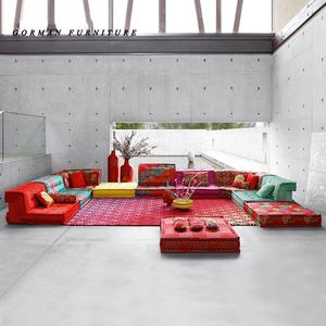 Ensemble de canapés de salon modulaires au <span class=keywords><strong>design</strong></span> moderne canapés en cuir meubles de maison canapé Mah Jong Composition Rochi <span class=keywords><strong>Bobois</strong></span> - Product Image 4