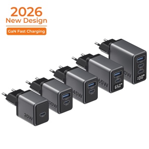 <span class=keywords><strong>Cargador</strong></span> Rápido GaN de 45W con Logotipo Personalizado, <span class=keywords><strong>Cargador</strong></span> Inteligente con Pantalla, Adaptadores de Corriente PD PPS QC 4.0 para iPhone - Product Image 5
