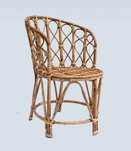 Silla de Ratán Hecha a Mano al por Mayor, Personalizable, Muebles de Sala de Estar y Dormitorio, Ocio para Uso en Interiores y Exteriores, Varios Tamaños y Colores - Product Image 1