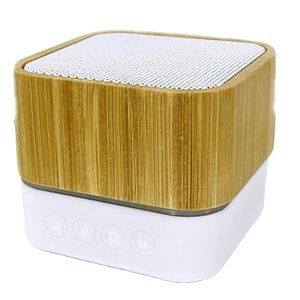 Custom Bamboo Bluetooth Speaker | IPX4 Water Resistant | Portable & Wireless | Perfect for Parties & Beach Days - Product Image 4