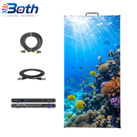 Pantalla LED para Exteriores P3.91 de Alquiler, Video Wall 4K de 500x1000mm, IP65 Impermeable, 4500 Nits de Brillo, para Bodas, Conciertos y Eventos