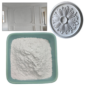 Độ tinh khiết cao nhanh chóng thiết lập thạch cao bột công nghiệp thân thiện với môi cung cấp số lượng lớn cho tường thạch cao dự án nghệ thuật phôi - Product Image 1