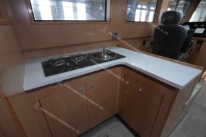 Barco de Alumínio Profissional DK-WR 45 de 13m |   Console Central Sport Fisher - Product Image 5