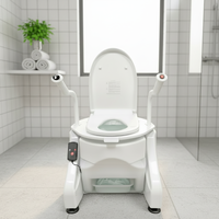 Chaise de toilette intelligente pour patient, aide à la mobilité, commode de chevet, équipement de sécurité pour salle de bain