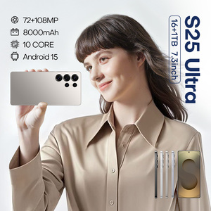 S25 Siêu 7.3 Inch Thông Minh Điện Thoại Di Động 16GB + 1Tb 48MP + 108MP Mặt Sau Mở Khóa Hiển Thị Đầy Đủ Android Điện Thoại Di Động LTE Pháp Tây Ban Nha - Product Image 5