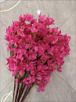 Guirlandes de fleurs de bougainvillier artificielles faites à la main, bougainvilliers artificiels grimpants pour mariage, Saint-Valentin, maison, commerce, centre commercial
