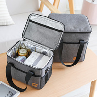 Sac isotherme 28L en aluminium avec fermeture éclair étanche pour le travail, les pique-niques et les voyages – Vente chaude
