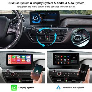 Control de perilla de coche Original, Control inalámbrico Carplay, Android, Kit de reacondicionamiento automático, con sistema decodificador para BMW i3 NBT, año 2012-2017 - Product Image 4