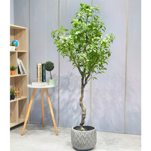 Plante Artificielle en Plastique en Gros, Arbre <span class=keywords><strong>Pieris</strong></span> Vif et Presque Naturel, Durable, Résistant aux UV, Écologique, pour Décoration de Jardin et de Mariage - Product Image 6