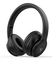 Casque de jeu sans fil DOQAUS DESIGN4, casque sans fil pas cher noir et marron, microphone sans fil V5.3, écouteurs