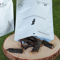 Logo personnalisé PLA compostable biodégradable Doypack sac à collation fermeture éclair de qualité alimentaire emballage pour animaux de compagnie et chips sac debout pour animaux de compagnie et chips