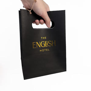 Bolsas de Papel Kraft con Asas Troqueladas para Regalos, Compras y Embalaje de Ropa, Impresión Personalizada al por Mayor con su Propio Logotipo - Product Image 6