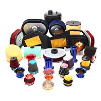 Coloré 50mm filtre à Air moto 35mm 38mm 42mm 45mm 50mm 55mm 58mm adaptateur de carburateur pour motos 250cc 400cc